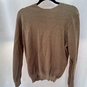 Men's Textured Long Sleeve Sweater